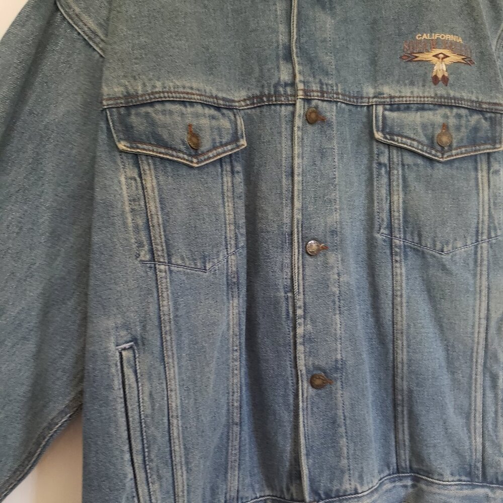 New Unisex Denim Jacket with Beautiful Embroidery